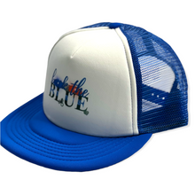 Load image into Gallery viewer, Back The Blue flatbill hat