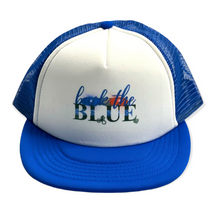 Load image into Gallery viewer, Back The Blue flatbill hat