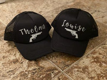 Load image into Gallery viewer, Thelma & Louise hat/coozie gift set