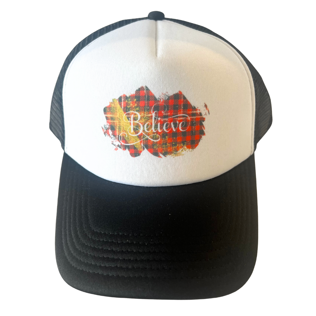 Believe Holiday Season hat