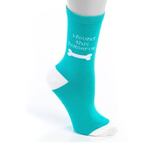 I Found this Humerus Funny Nursing Socks