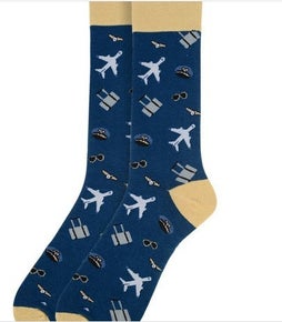 Aviation Plane Airplane Socks