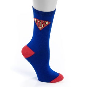 Superhero Super Male Nurse Socks