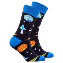 Load image into Gallery viewer, Explore the Galaxy Space Socks
