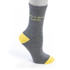 Urine Good Hands Funny Nursing Socks