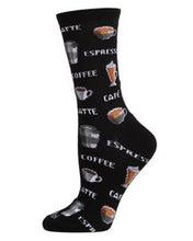 Load image into Gallery viewer, Cup of Morning Coffee Espresso Socks
