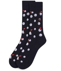 Golf Balls Golfer Socks