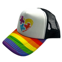 Load image into Gallery viewer, Autism Awareness Heart hat
