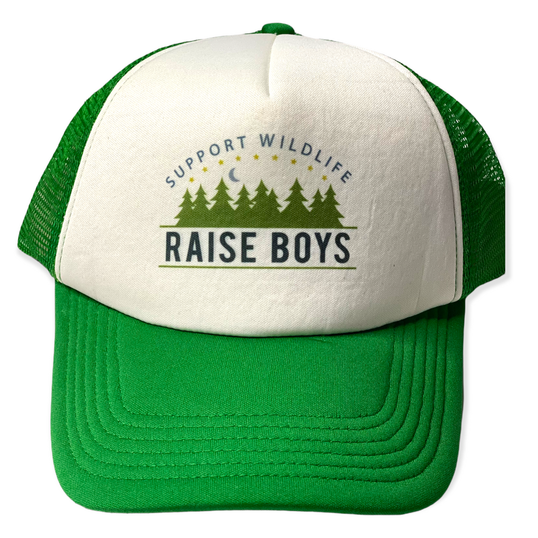 Support Wildlife Raise Boys hat