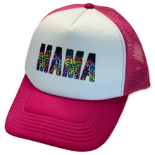 Load image into Gallery viewer, Mama Colorful Leopard hat
