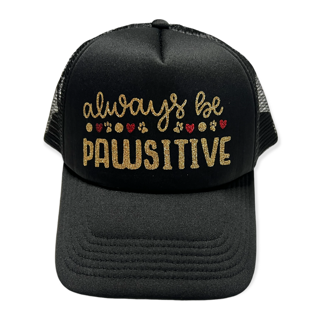 Always Be Pawsitive hat