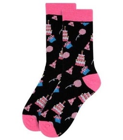 Birthday Cake Celebration Socks